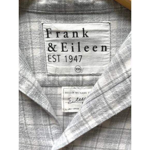 Frank & Eileen Plaid Cotton Button Up Shirts Size XXS - Picture 3 of 14